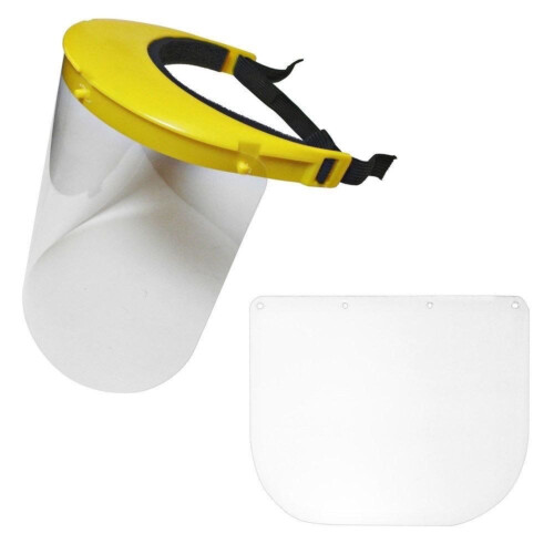 Kids Face Shield - Yellow