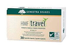 Genestra HMF Travel Probiotic Formula 30 Vegetable Capsules