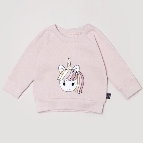 Huxbaby Unicorn Sweatshirt - Sugar