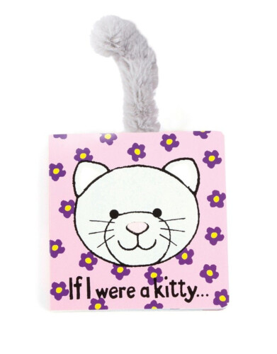 Jellycat If I Were a Kitty Book (Grey)