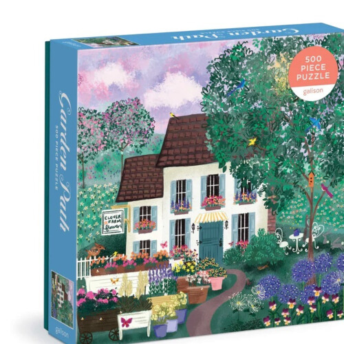 Galison Joy Laforme Garden Path 500 Piece Puzzle