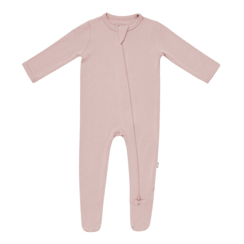 Kyte Baby Zippered Footie in Sunset - Sunset  3-6 months
