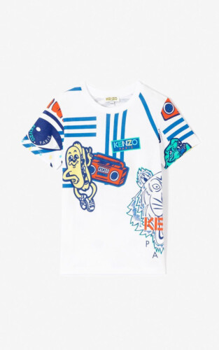 Kenzo Kids Baby Boys Wax Multi-design T-Shirt