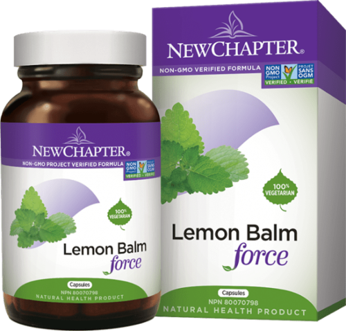 New Chapter Lemon Balm Force 30 Capsules