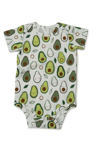 Loulou Lollipop Bodysuit - Avocado 6-12M