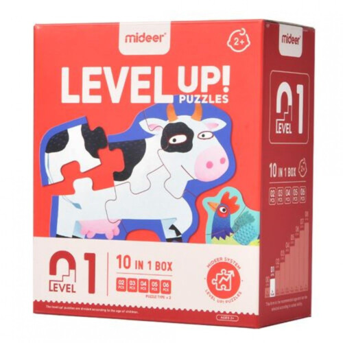 Mideer Advanced Progressive Puzzle Level 01 Animal