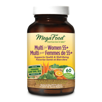 MegaFood Multi for Women 55+ 60 Tablets@