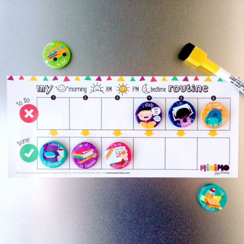 Minimo My Daily Routine board extension