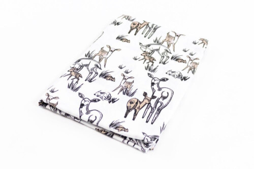 Nest Designs Bamboo Swaddle Blankie (Single) - Mama Deerest - Bamboo Swaddle Blankie (Single)