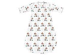 Nest Designs Organic Cotton Long Sleeve Sleep Bag 3.5 TOG - The Bear Over There 18M+