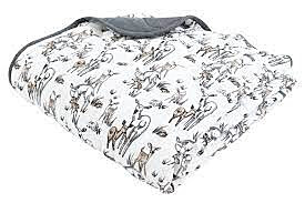 Nest Designs Quilted Bamboo Winter Blanket (Toddler) - Mama Deerest