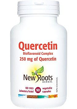 New Roots Herbal Quercetin Bioflavonoid Complex 250 mg 90 Veg Caps