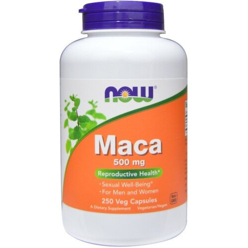 NOW Foods Maca 500 Mg 250 Capsules