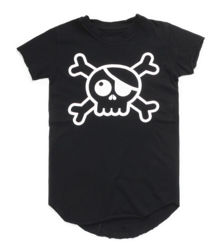 Nununu Sketch Skull T-shirt - Black 