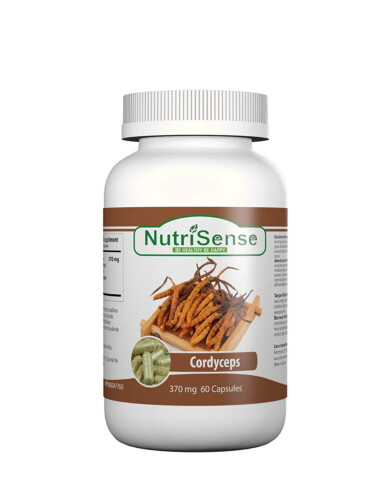 Nutrisense Cordyceps 370mg 60Capsules