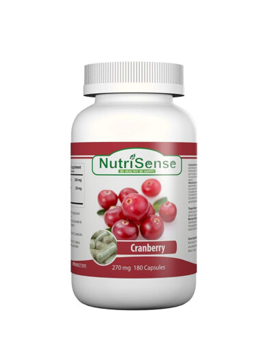 Nutrisense Cranberry 270mg 180Capsules