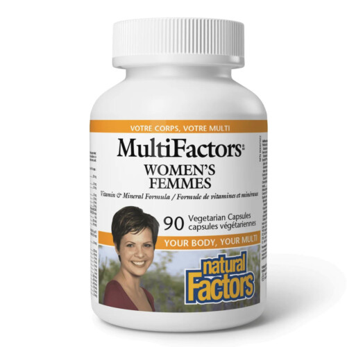 Natural Factors MultiFactors Womens 90Vcaps