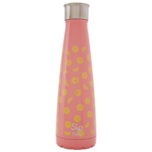 S'ip by S'well Water Bottle Lemon Drop 450ml 15oz