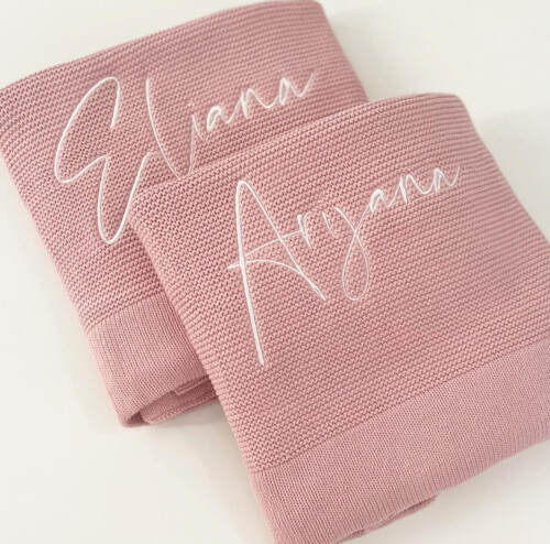 Little me Blanket - Lotus Pink