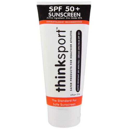 ThinkSport Safe Sunscreen SPF 50+ 6oz 177ml