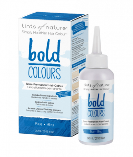 Tints of Nature Bold Colour Semi-Permanent Hair Colour - Blue 70ml