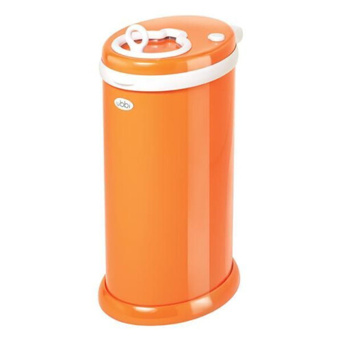 Ubbi Diaper Pail Orange