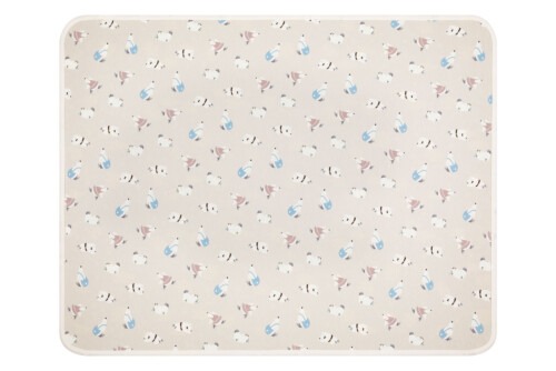 Nest Designs Organic Cotton Waterproof Change Pad (Small) - Polar Bear