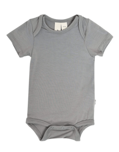Kyte Baby Bodysuit in Chrome