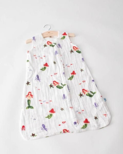 Little Unicorn Cotton Muslin Sleep Bag Small Mermaid