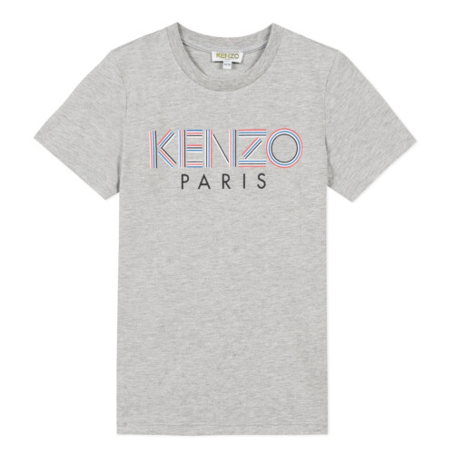 Kenzo Sport Line Logo JB 1 T-shirt - Marl Grey 4A