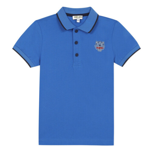 Kenzo Tiger Polo JB 1 T-shirt - King Blue 4A