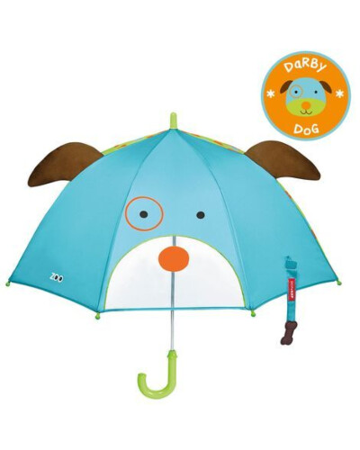 Skip Hop Zoobrella Little Kid Umbrella - Dog