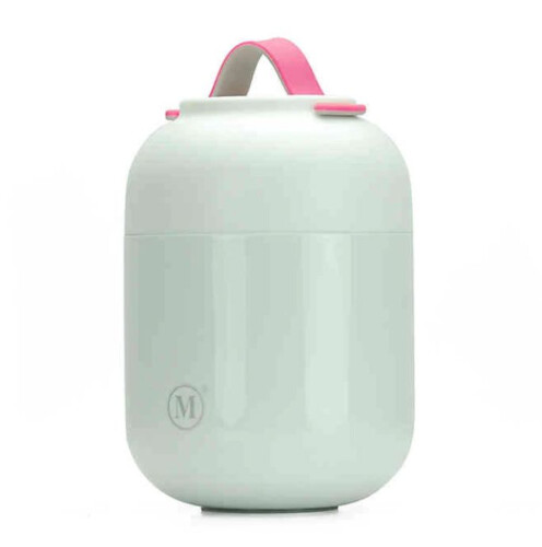 Minimal Stainless Steel Insulated V2 Food Jar 24oz/700ml - White