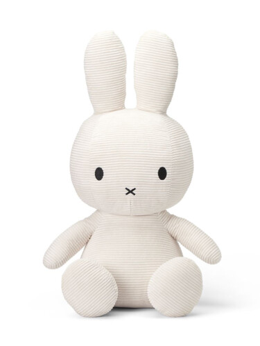 Miffy Sitting Corduroy Offwhite - 70cm - 27.5"