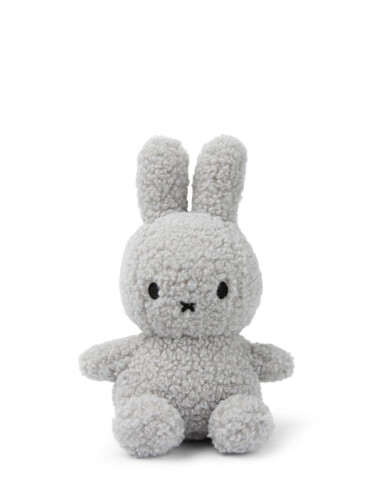 Miffy Sitting Teddy Light Grey - 23cm -9" - 100% recycled