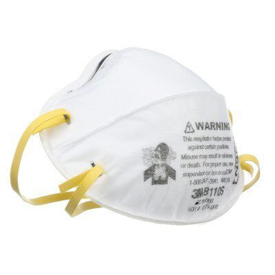 3M8110S Dust Respirator 20Units