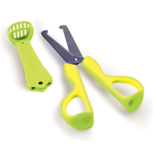 Kidsme - 3-in-1 Food Scissors - Lime