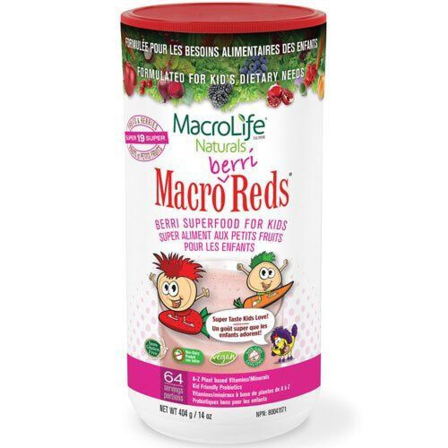 MacroLife Naturals Jr. Macro Berri Reds for Kids Berri 64 servings 404g