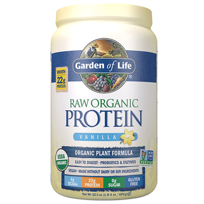 Garden of Life Raw Organic Protein Vanilla 624g Powder