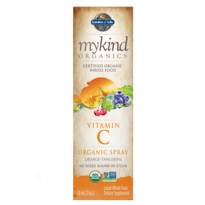 Garden of Life Mykind Organics Vitamin C Orange-Tangerine Organic Spray 58mL