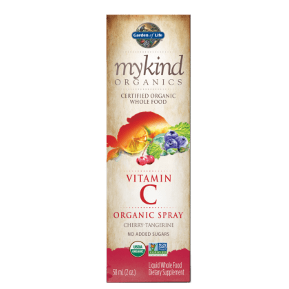 Garden of Life Mykind Organics Vitamin C Cherry-Tangerine Organic Spray 58mL