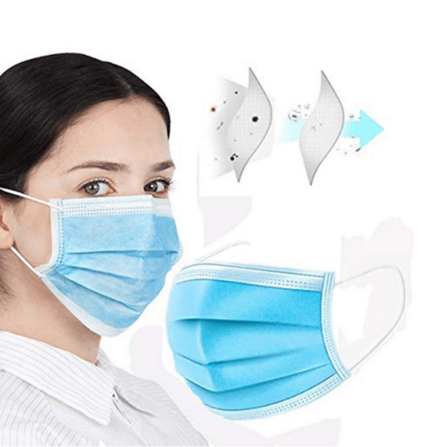 JNC Prodedural Face Masks 3 Layers 50 Masks