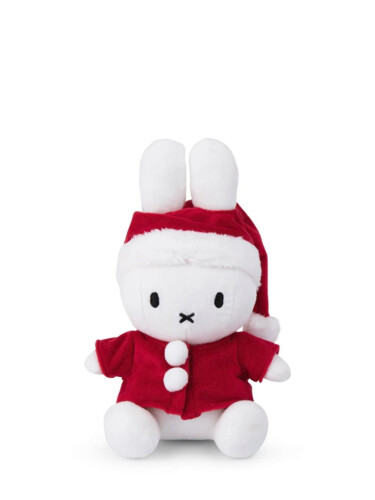 Bon Ton Toys Plush Miffy Santa Sitting - 23cm - 9.5''