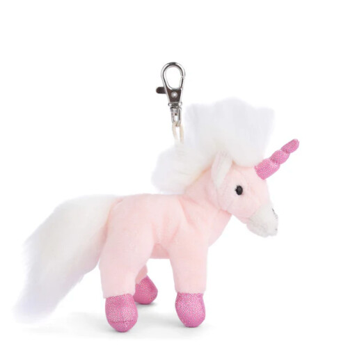 Bukowski Unicorn Bag Charm - Light Pink 4"