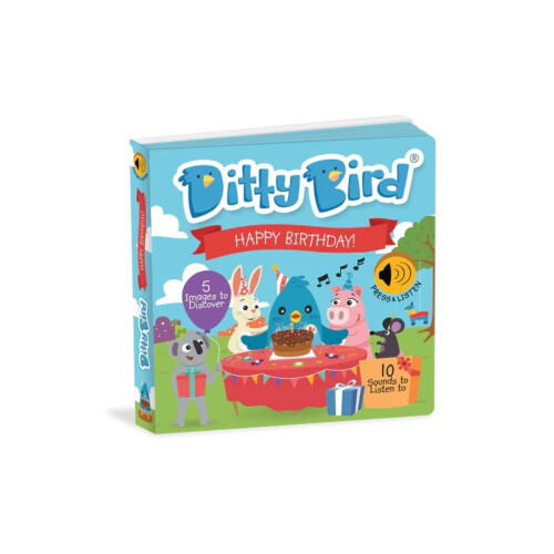 Ditty Bird Baby Sound Book - Happy Birthday
