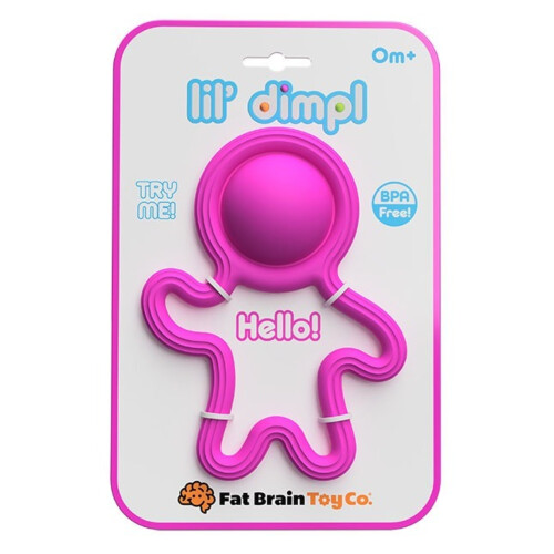 Fat Brain Toys Lil Dimpl Toy - Purple 0m+