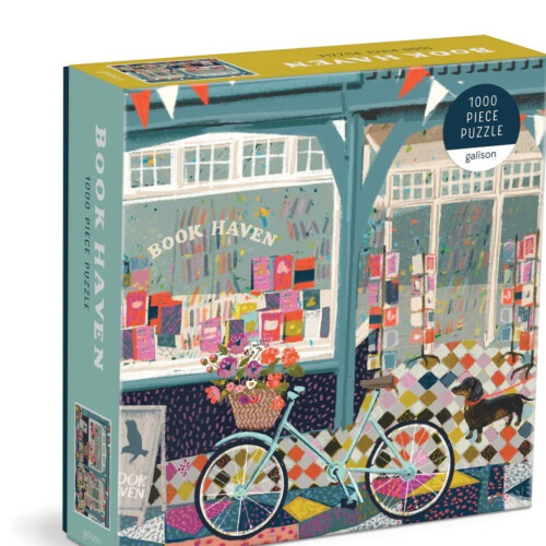 Galison Book Haven 1000 Piece Puzzle