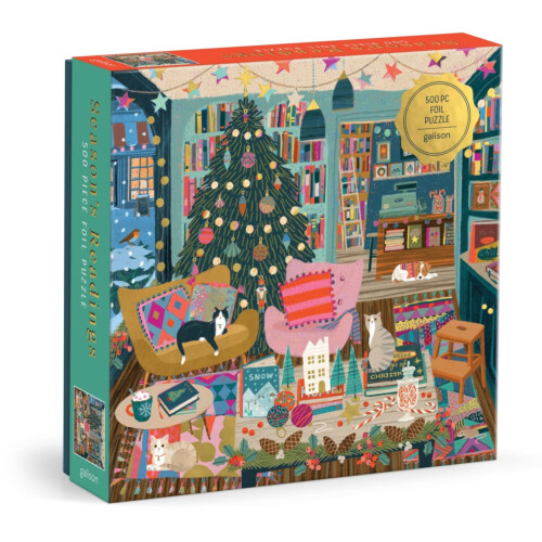 Galison Season's Reading 500 Piece