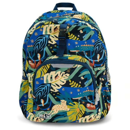 Jan & Jul Kids Mini Backpack - Jungle Nights One Size