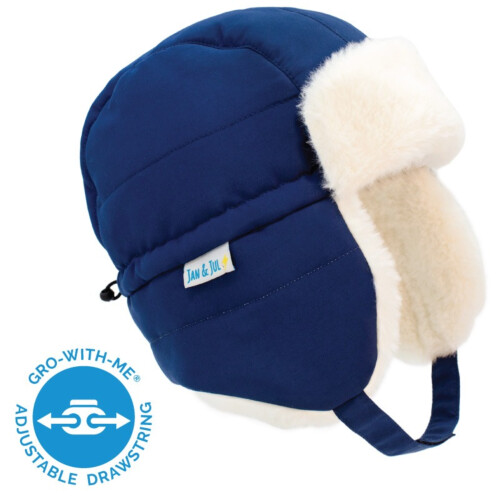 Jan & Jul Toasty-Dry Trapper Hat - Nebula Blue - S